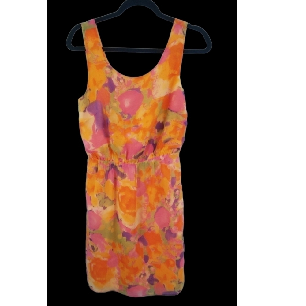 W118 by Walter Baker Size S Sleeveless Dress Orange Pink